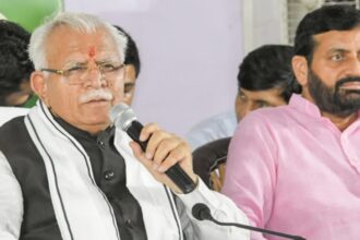 CM Manoharlal in Karnal