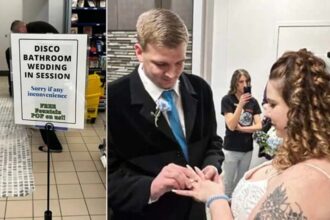 Married in Men's toilet