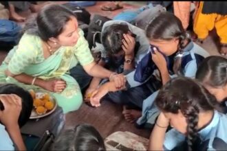 Girls Get Emotional With Teacher