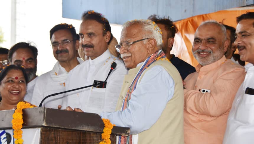 Union Minister Manohar Lal