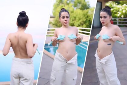 Urfi Javed Topless Photoshoot