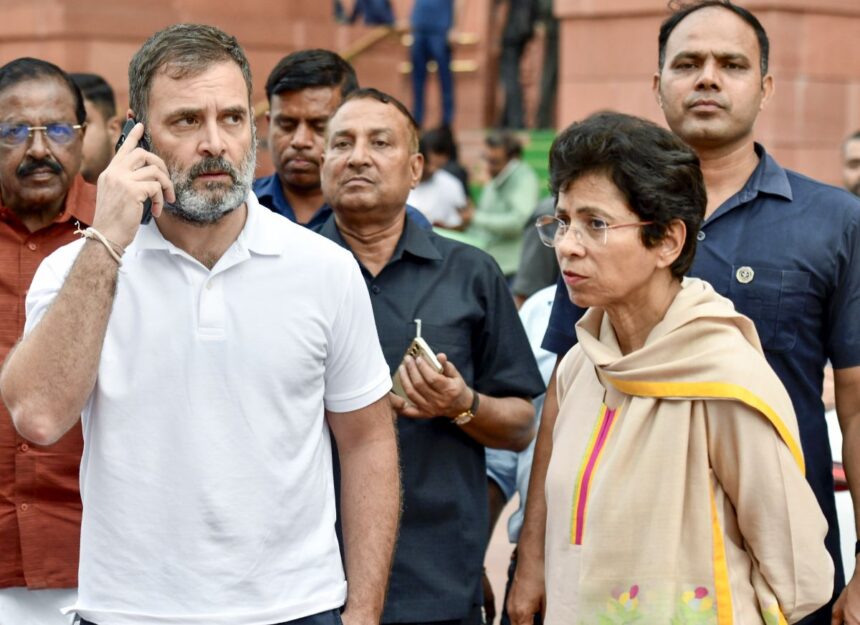 Rahul Gandhi and Selja